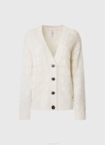žene mousse otvoreni kardigan s v izrezom Pepe Jeans JZ8H230 - Slika 5