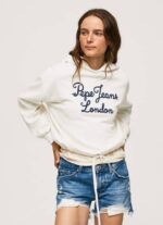 žene mousse pamučni džemper s izvezenim logotipom Pepe Jeans JZ8H269 - Slika 3
