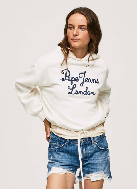 žene mousse pamučni džemper s izvezenim logotipom Pepe Jeans JZ8H269 - Slika 3
