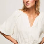 žene mousse skraćeni top s v-izrezom Pepe Jeans JZ8H354