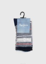 žene multi 3 pakiranja prugastih čarapa Pepe Jeans JZ8H564 - Slika 2