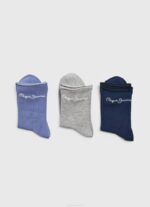 žene multi 3 pakiranja prugastih čarapa Pepe Jeans JZ8H564 - Slika 3