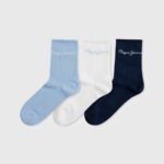 žene multi analia čarape od 3 komada Pepe Jeans JZ8H558