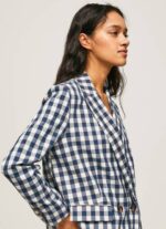 žene multi blejzer s kariranim uzorkom Pepe Jeans JZ8H136 - Slika 3