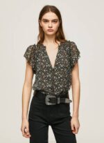 žene multi bluza od šifona s cvjetnim uzorkom Pepe Jeans JZ8H367
