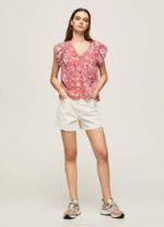 žene multi bluza s cvjetnim uzorkom Pepe Jeans JZ8H372 - Slika 2