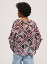 žene multi bluza s paisley printom s volanima Pepe Jeans JZ8H376 - Slika 4