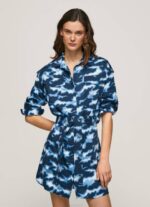 žene multi burnet kratka maskirna haljina Pepe Jeans JZ8H173 - Slika 2