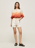 žene multi color block izblijedjela košulja Pepe Jeans JZ8H338 - Slika 2