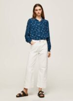 žene multi cvjetna košulja dugih rukava Pepe Jeans JZ8H371 - Slika 2