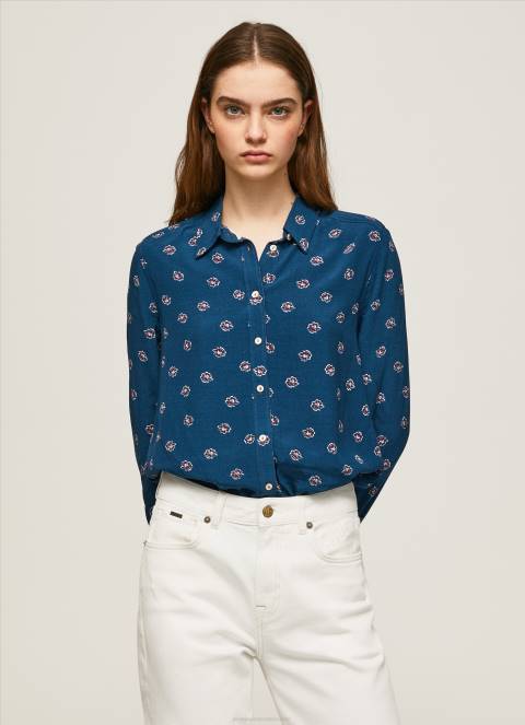 zene_multi_cvjetna_kosulja_dugih_rukava_pepe_jeans_jz8h371.jpg žene multi cvjetna košulja dugih rukava Pepe Jeans JZ8H371 - Slika 1