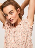žene multi cvjetna košulja kratkih rukava Pepe Jeans JZ8H356 - Slika 3