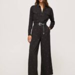 žene multi duge paisley hlače Pepe Jeans JZ8H156