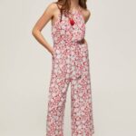 žene multi dugi kombinezon s cvjetnim printom Pepe Jeans JZ8H169