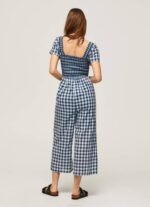 žene multi dugi kombinezon s kariranim printom Pepe Jeans JZ8H185 - Slika 4