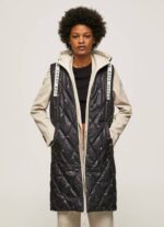 žene multi dvostruki podstavljeni prsluk Pepe Jeans JZ8H122 - Slika 5