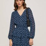 žene multi eyra mini haljina s printom Pepe Jeans JZ8H198