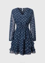 žene multi eyra mini haljina s printom Pepe Jeans JZ8H198 - Slika 5