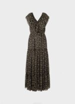 žene multi haljina od cvjetnog šifona Pepe Jeans JZ8H214 - Slika 5