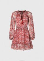 žene multi haljina s cvjetnim printom Pepe Jeans JZ8H144 - Slika 5