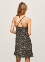 žene multi lepršava cvjetna haljina Pepe Jeans JZ8H222 - Slika 4