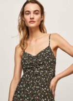 žene multi lepršava cvjetna haljina Pepe Jeans JZ8H223 - Slika 3