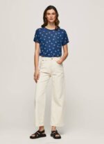 žene multi majica s cvjetnim printom Pepe Jeans JZ8H444 - Slika 2