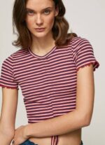 žene multi majica s prugastim printom Pepe Jeans JZ8H442 - Slika 3