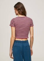 žene multi majica s prugastim printom Pepe Jeans JZ8H442 - Slika 4