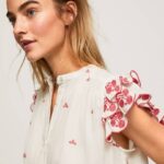 žene multi mao bluza izvezeni detalji Pepe Jeans JZ8H322