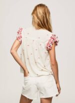 žene multi mao bluza izvezeni detalji Pepe Jeans JZ8H322 - Slika 4