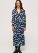 žene multi midi haljina s blita printom Pepe Jeans JZ8H194 - Slika 2