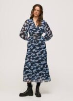 žene multi midi haljina s blita printom Pepe Jeans JZ8H194