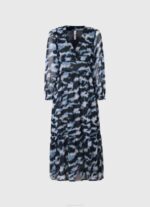 žene multi midi haljina s blita printom Pepe Jeans JZ8H194 - Slika 5