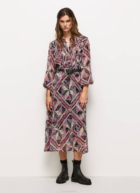 zene_multi_midi_haljina_s_paisley_detaljima_pepe_jeans_jz8h180.jpg žene multi midi haljina s paisley detaljima Pepe Jeans JZ8H180 - Slika 1