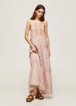 žene multi parhi cvjetna haljina Pepe Jeans JZ8H182 - Slika 2
