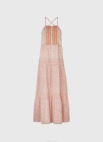 žene multi parhi cvjetna haljina Pepe Jeans JZ8H182 - Slika 5