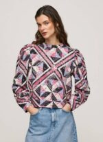 žene multi patchwork pamučni džemper Pepe Jeans JZ8H277
