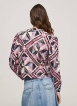 žene multi patchwork pamučni džemper Pepe Jeans JZ8H277 - Slika 3