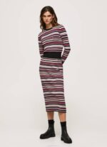 žene multi prugasti dres s okruglim izrezom Pepe Jeans JZ8H261 - Slika 2