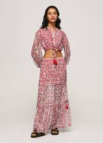 žene multi skraćena bluza s cvjetnim printom Pepe Jeans JZ8H363 - Slika 2
