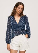 žene multi skraćeni top s v-izrezom Pepe Jeans JZ8H358