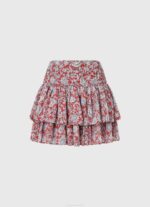 žene multi suknja s cvjetnim printom Pepe Jeans JZ8H503 - Slika 5