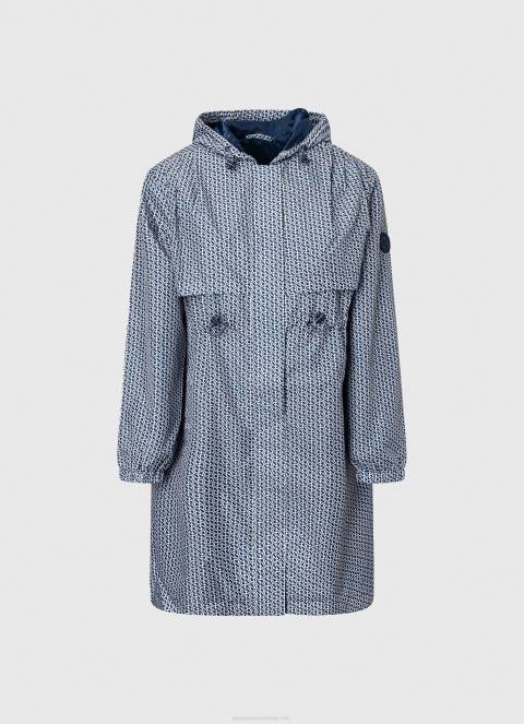 žene multi svijetla parka s logotipom na cijeloj površini Pepe Jeans JZ8H137 - Slika 5