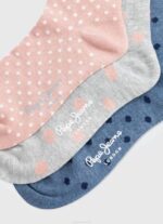 žene multi yara čarape od 3 komada Pepe Jeans JZ8H557 - Slika 2