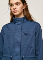 žene ocean pamučna parka s printom union jack Pepe Jeans JZ8H127 - Slika 2