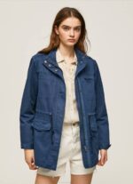 žene ocean pamučna parka s printom union jack Pepe Jeans JZ8H127
