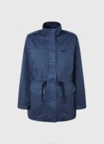 žene ocean pamučna parka s printom union jack Pepe Jeans JZ8H127 - Slika 4