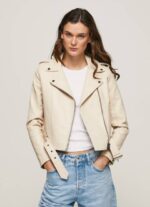 žene od čipke biciklistička jakna s epalulama na ramenima Pepe Jeans JZ8H115 - Slika 2