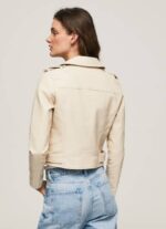 žene od čipke biciklistička jakna s epalulama na ramenima Pepe Jeans JZ8H115 - Slika 4